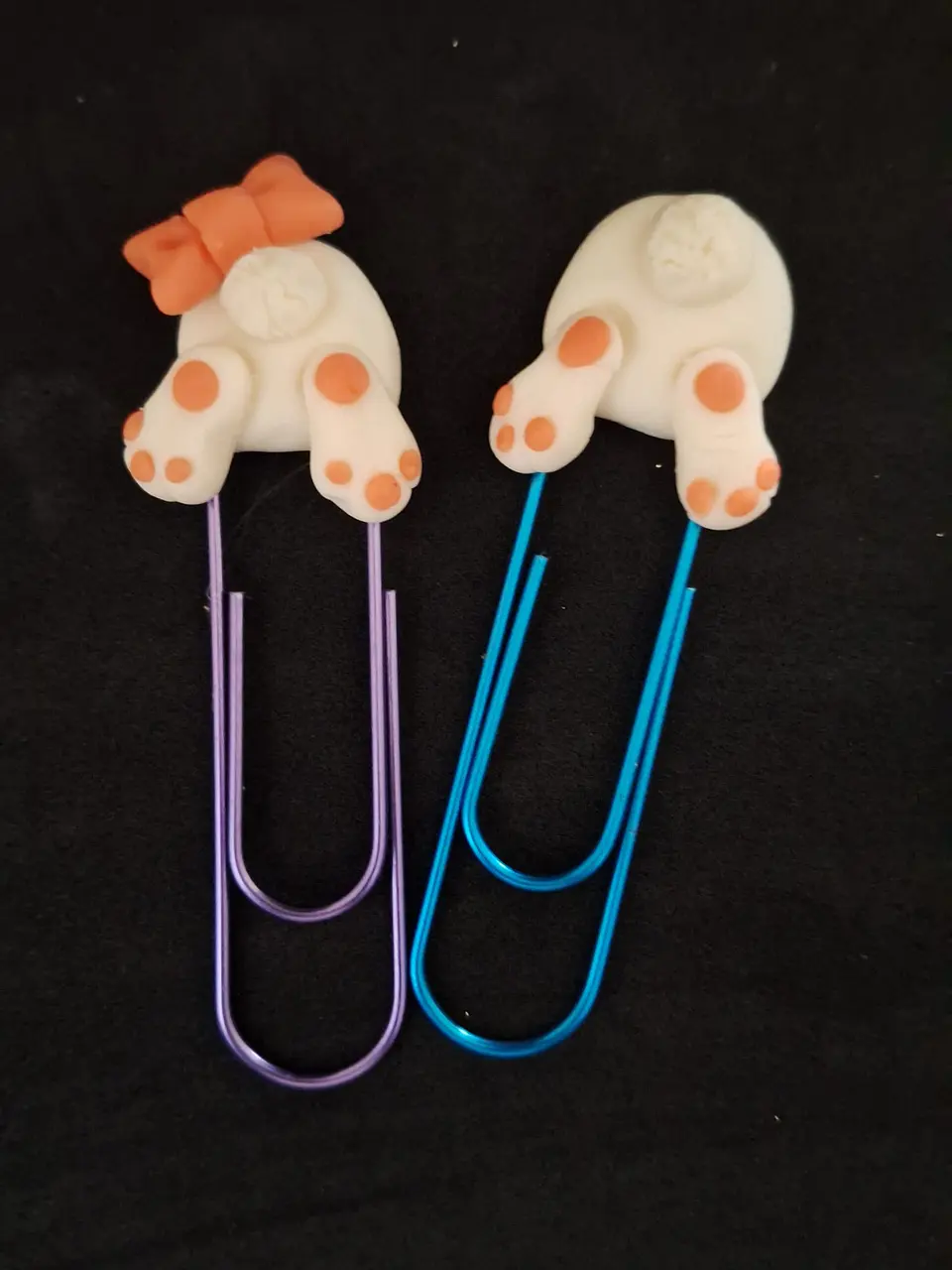 Saltinhos de Páscoa – Clips Grandes com Patinhas de Coelho 6