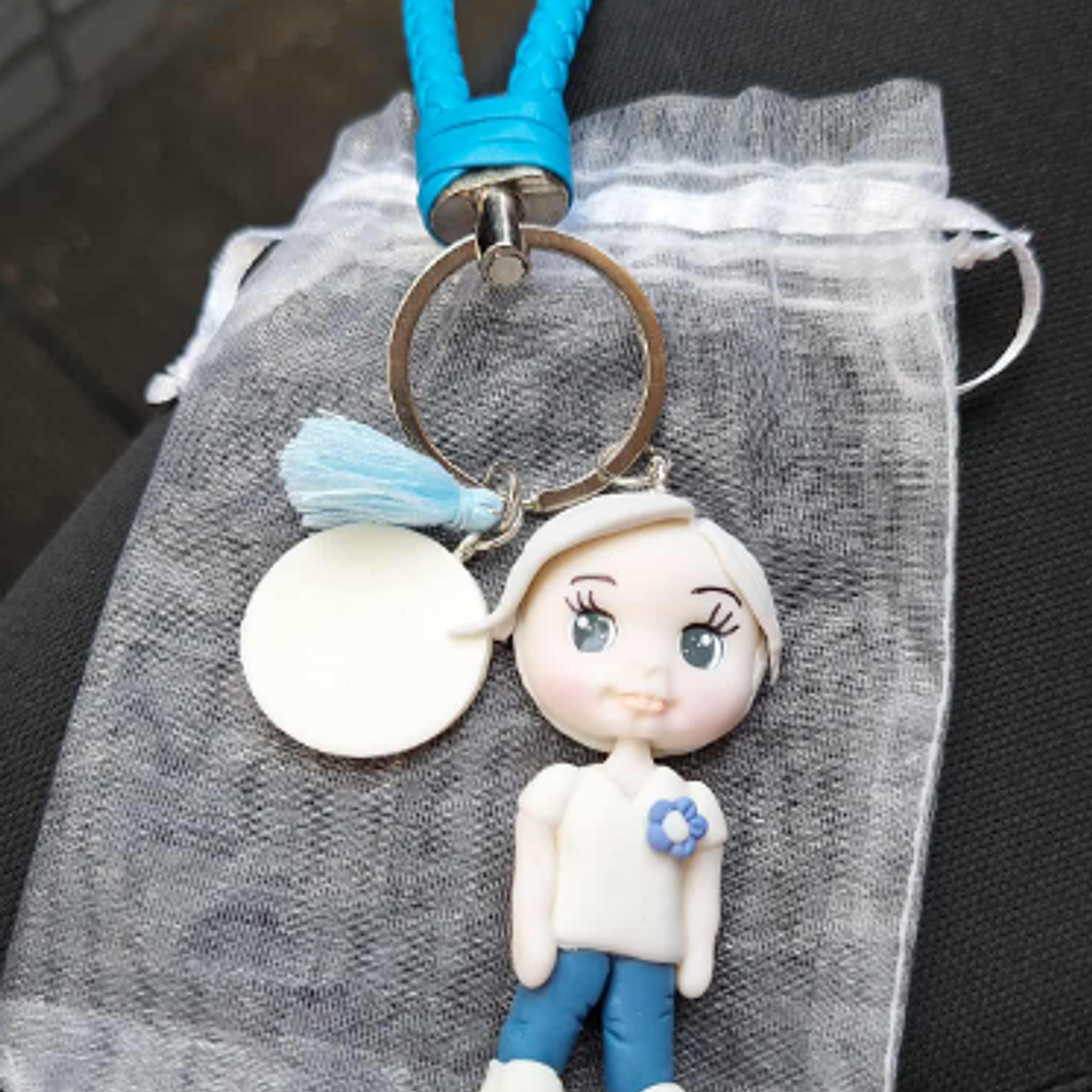 Porta Chaves Personalizados em biscuit 4