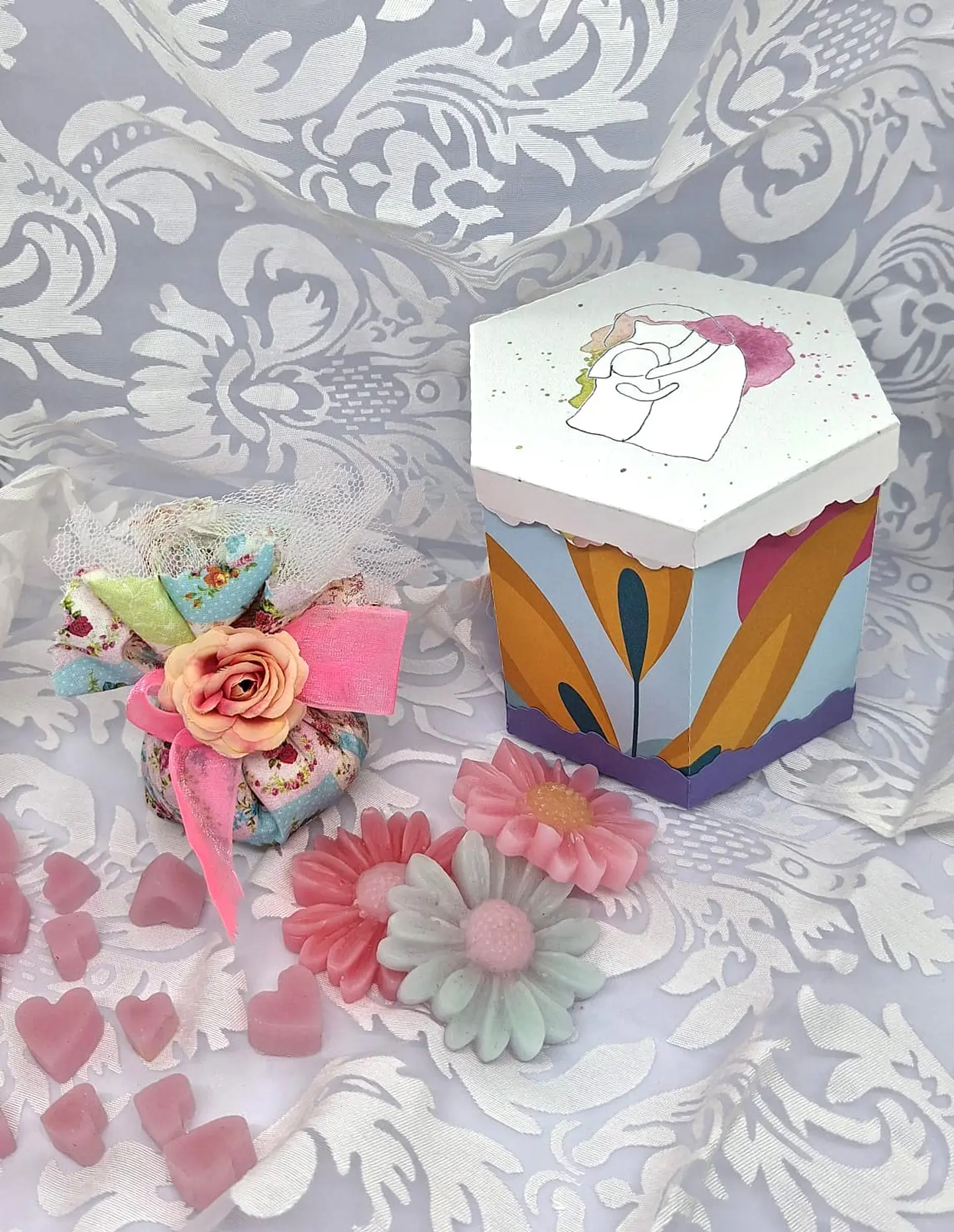 Essência de Ternura - Trouxinha Aromática em caixa presente 1