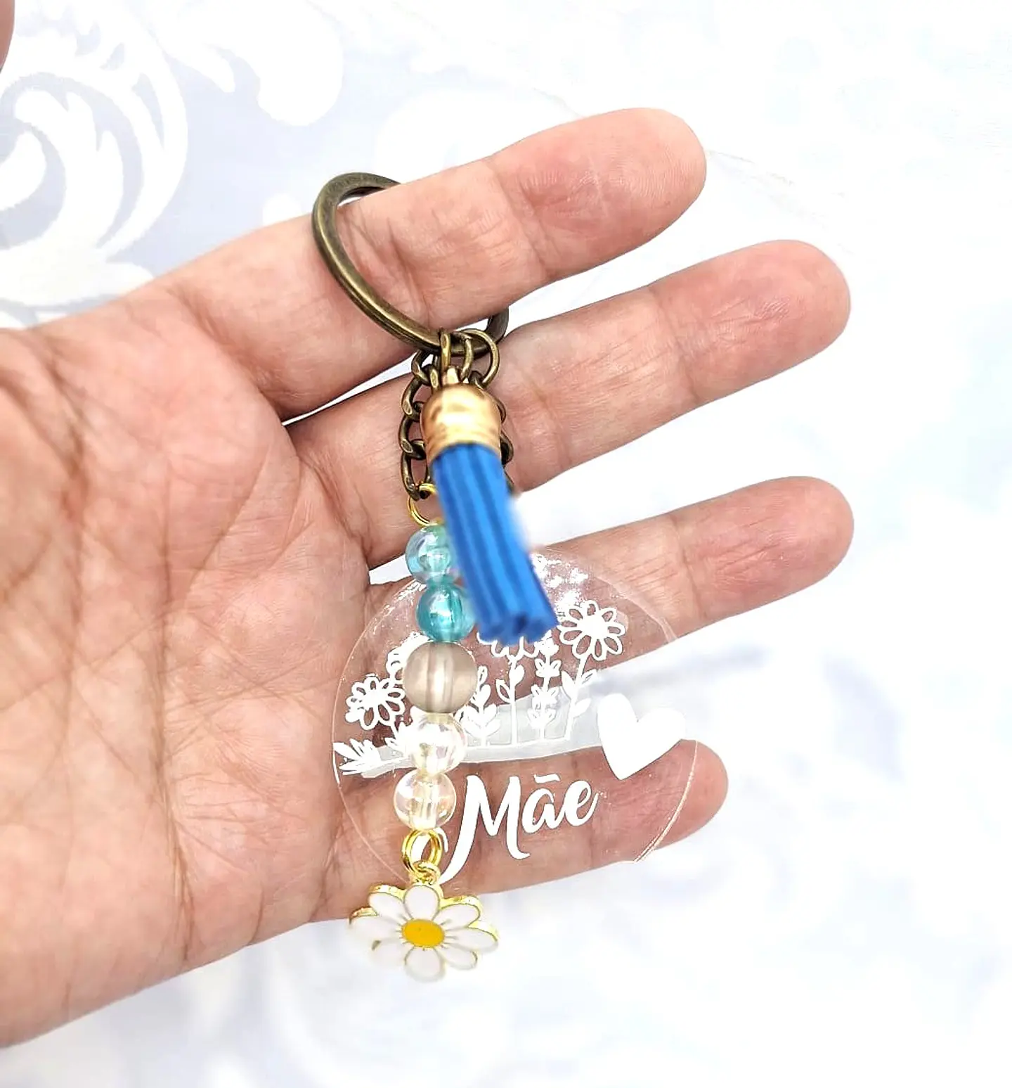 Porta Chaves Mãe modelo malmequer 2