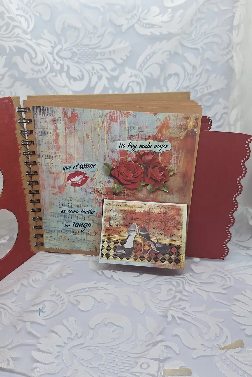 Álbum Tango – Coleção Desire (Stamperia)   1