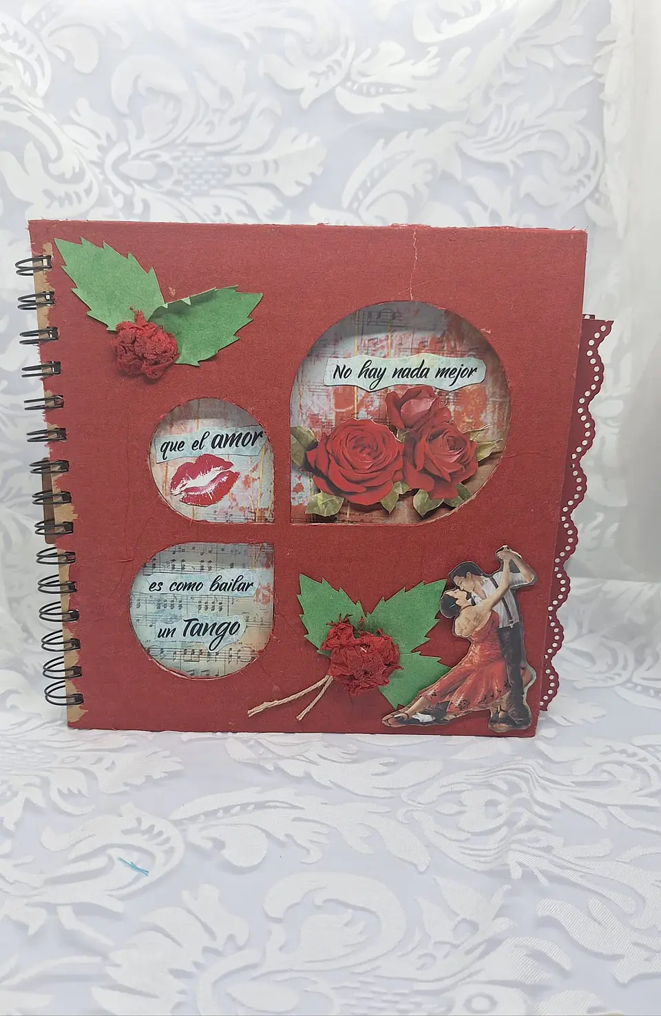 Álbum Tango – Coleção Desire (Stamperia)   4