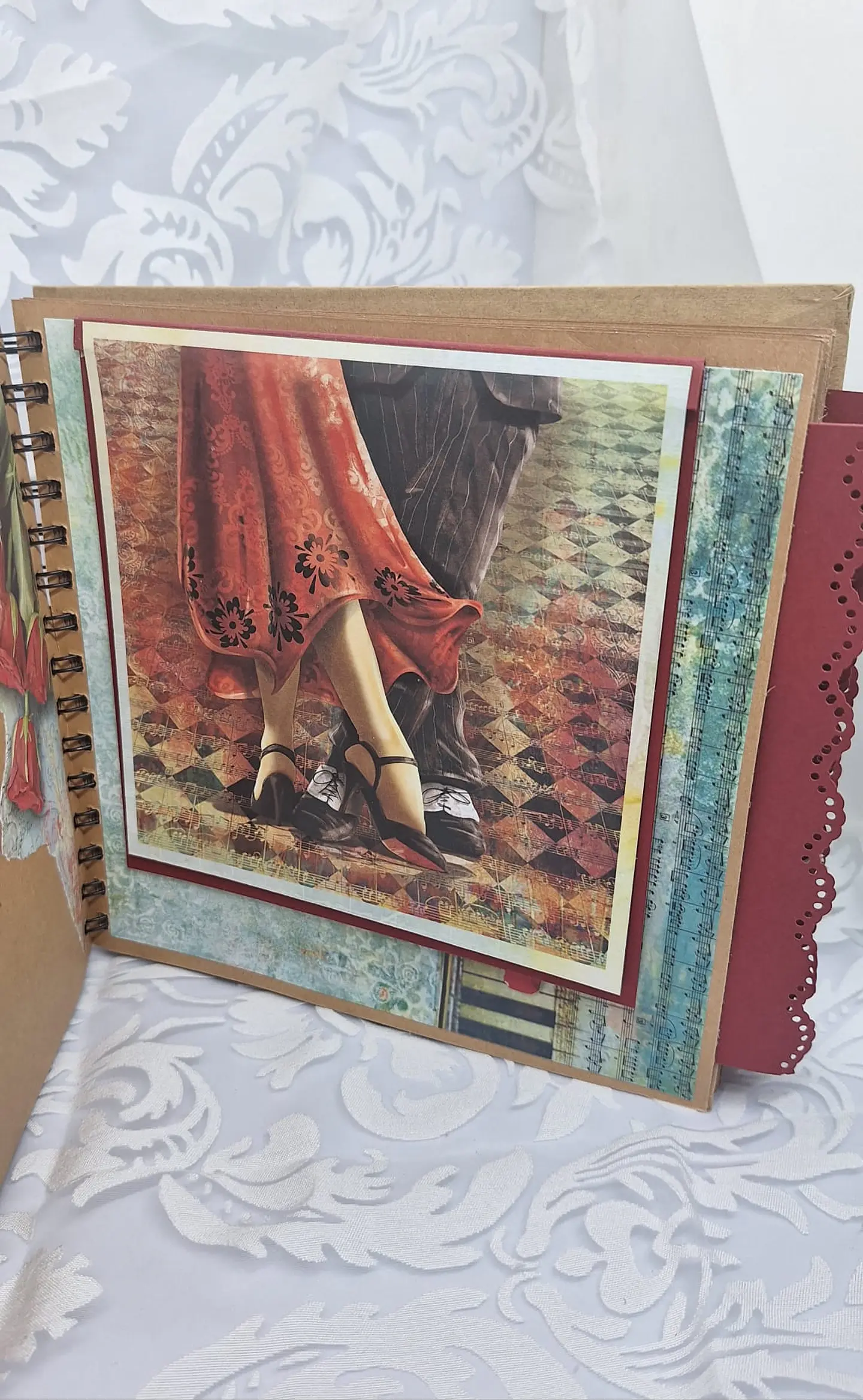 Álbum Tango – Coleção Desire (Stamperia)   6