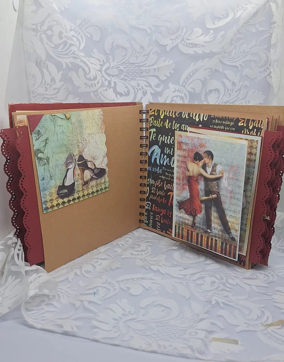 Álbum Tango – Coleção Desire (Stamperia)   7