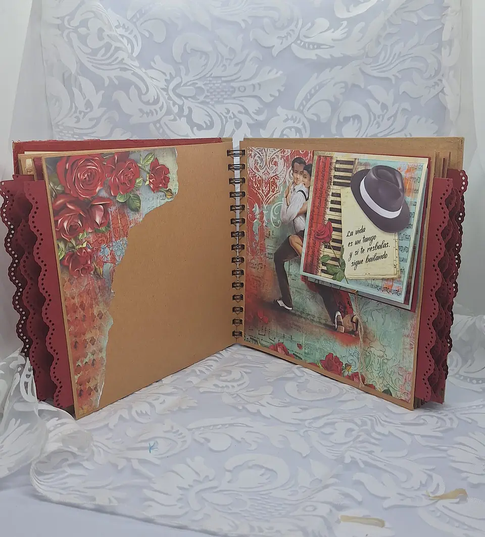 Álbum Tango – Coleção Desire (Stamperia)   8