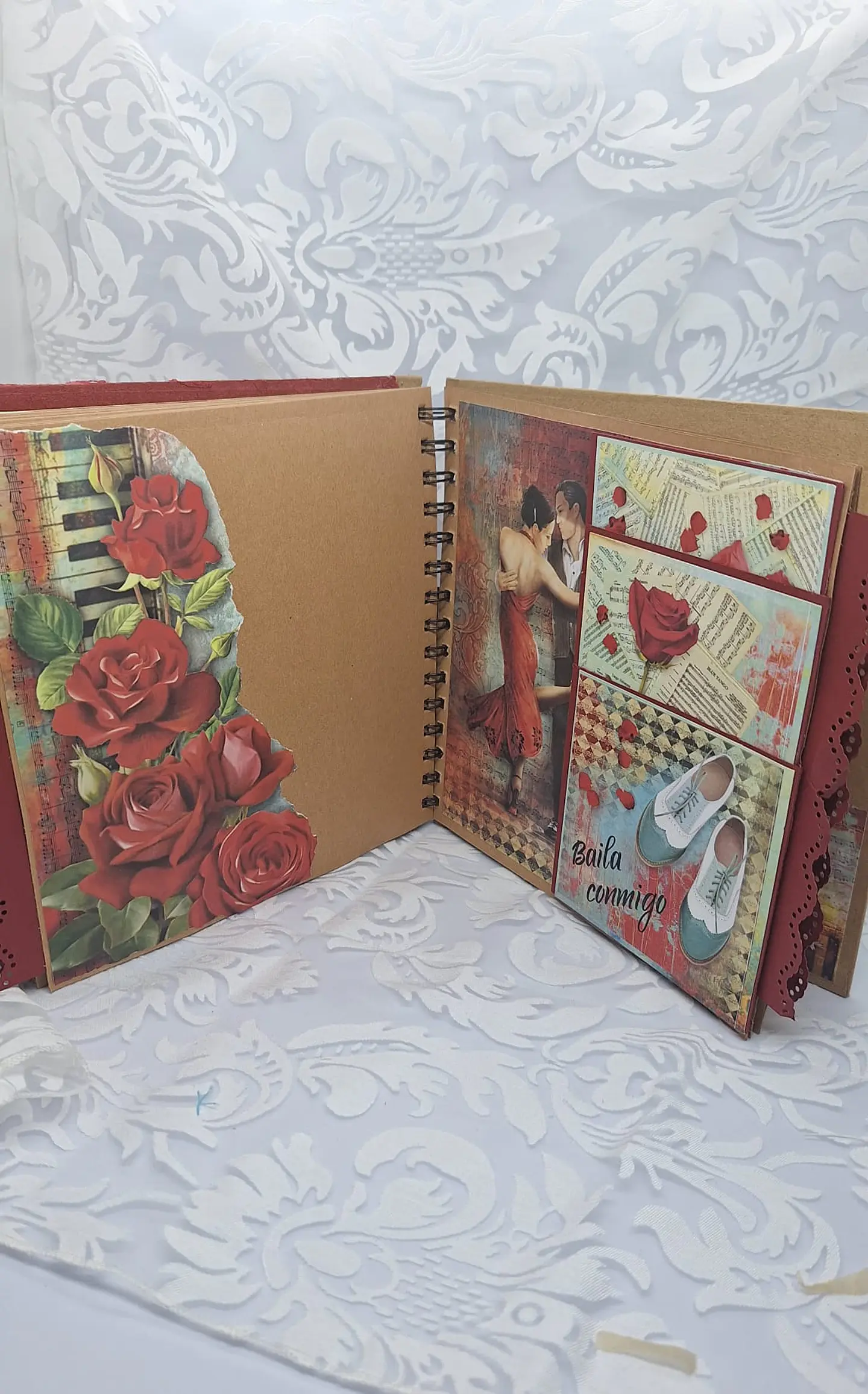 Álbum Tango – Coleção Desire (Stamperia)   9