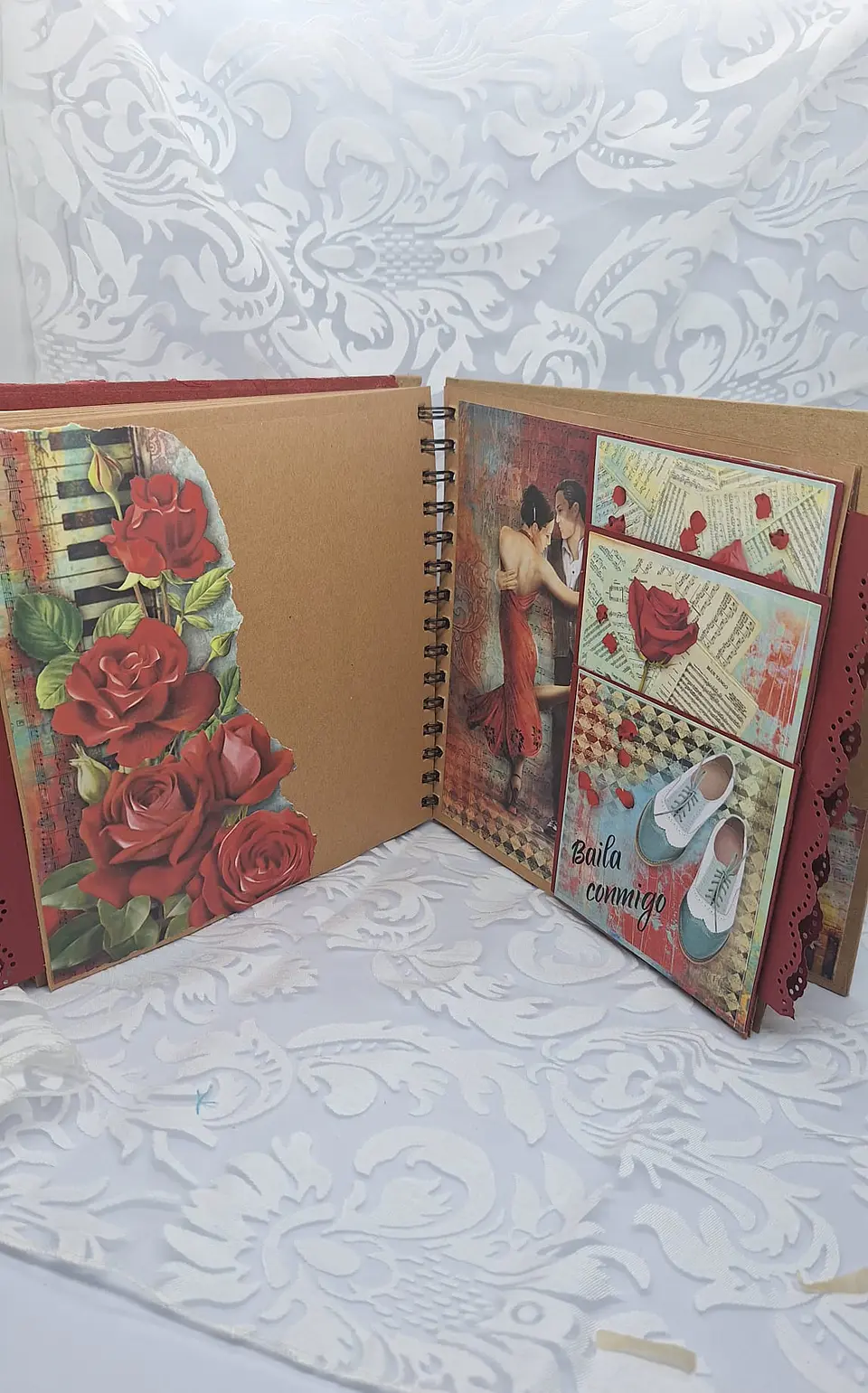 Álbum Tango – Coleção Desire (Stamperia)   9