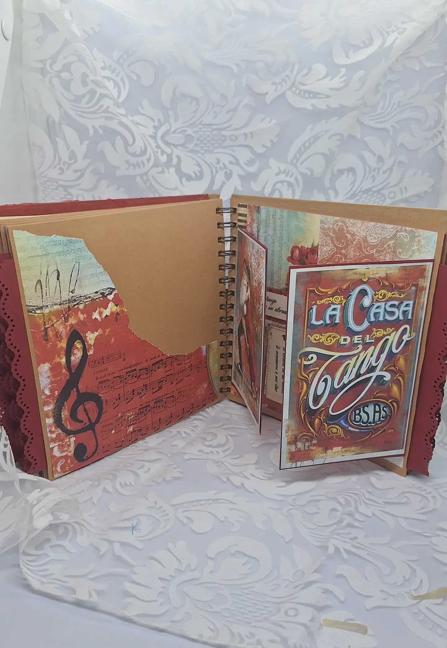 Álbum Tango – Coleção Desire (Stamperia)   10