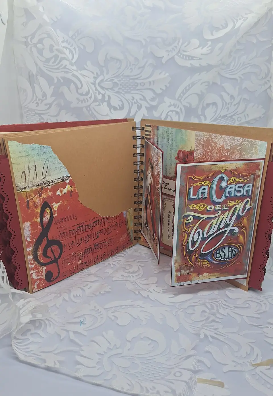 Álbum Tango – Coleção Desire (Stamperia)   10