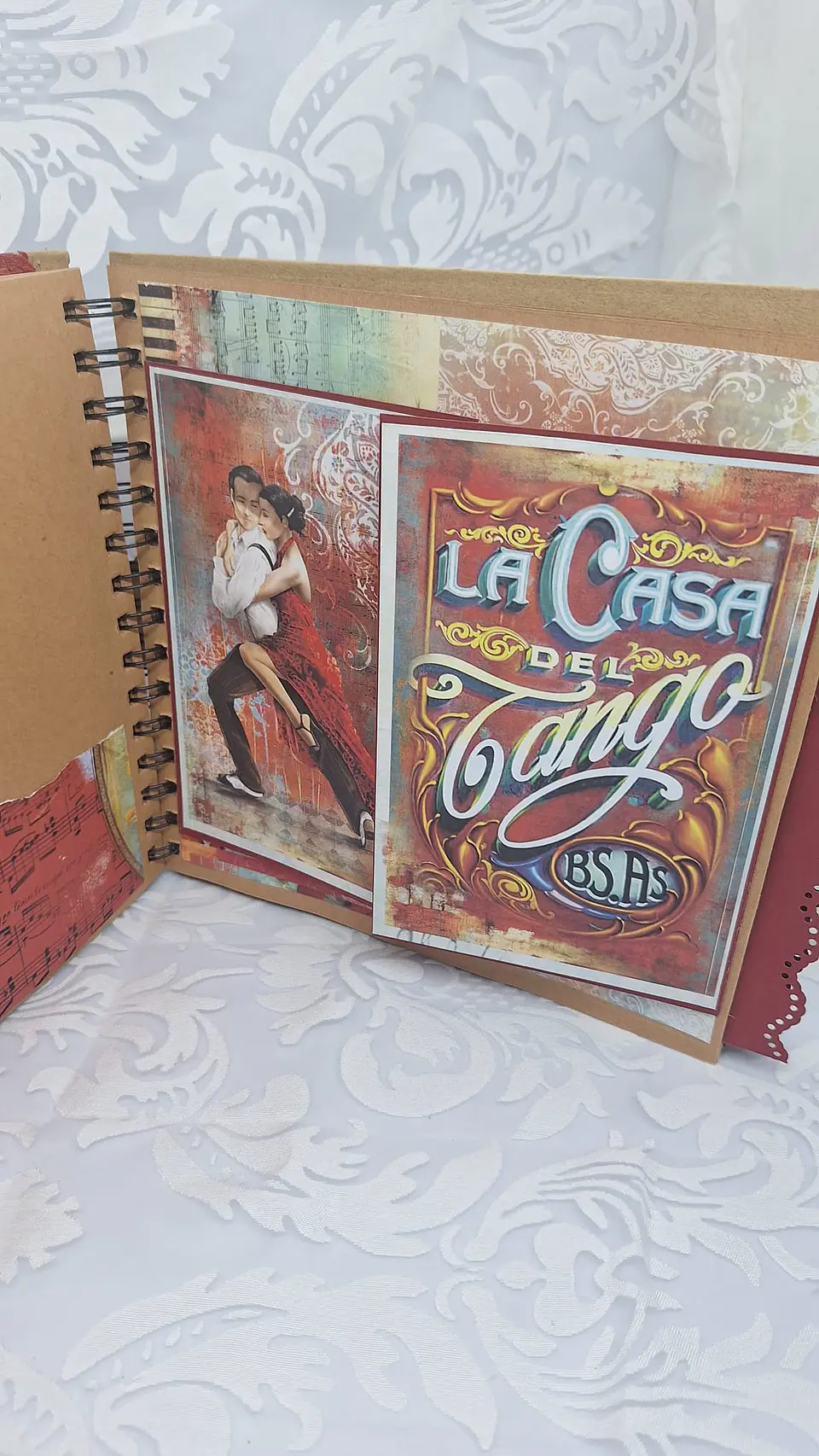 Álbum Tango – Coleção Desire (Stamperia)   12