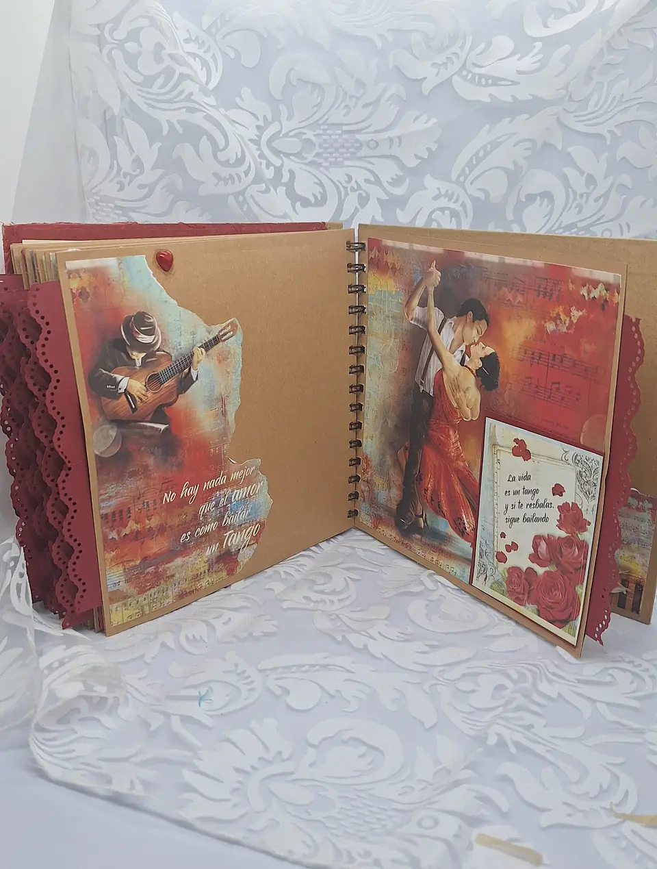 Álbum Tango – Coleção Desire (Stamperia)   13