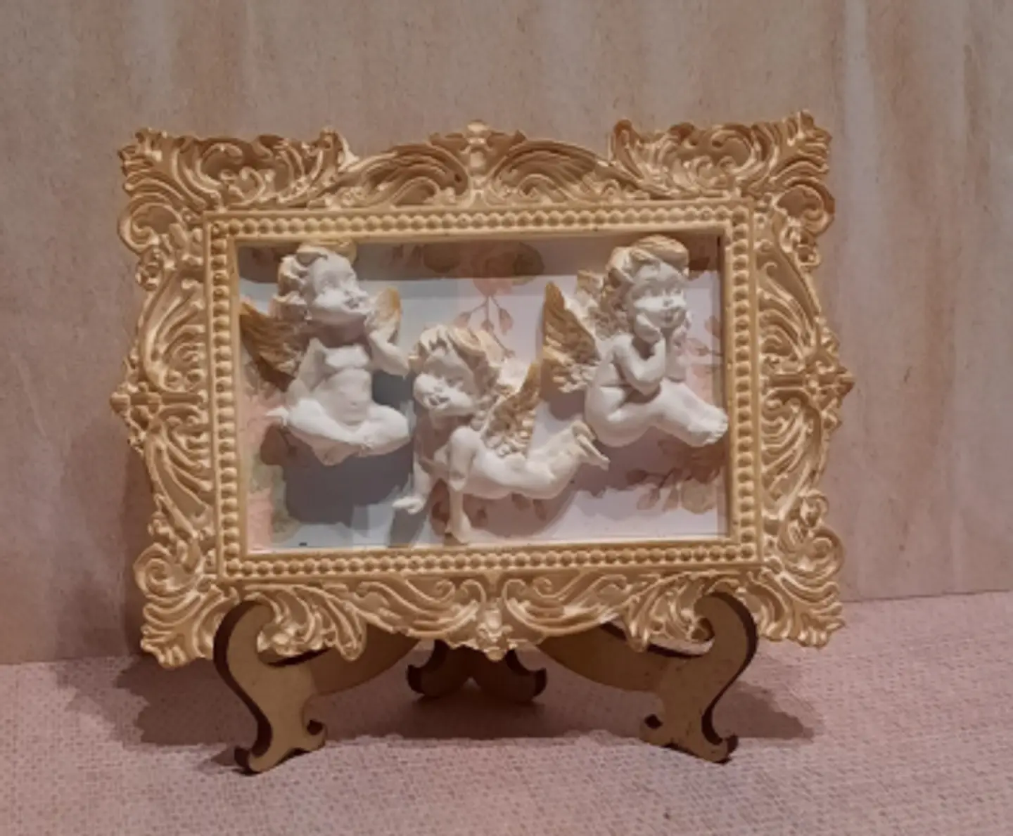 Anjinhos - Moldura Personalizada 1