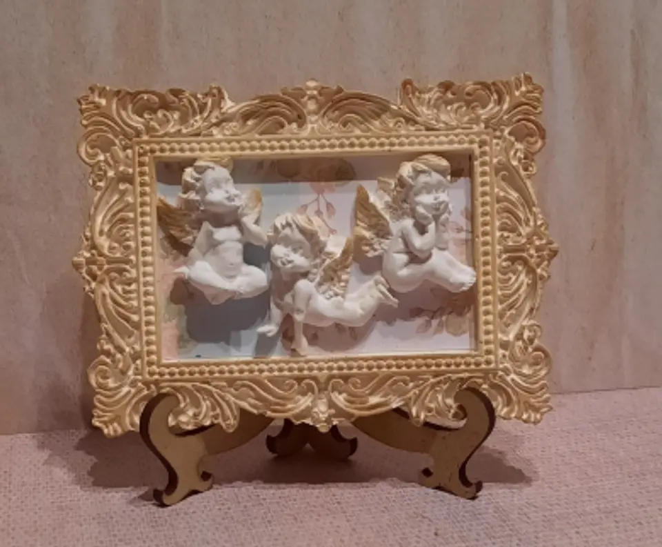 Anjinhos - Moldura Personalizada 1