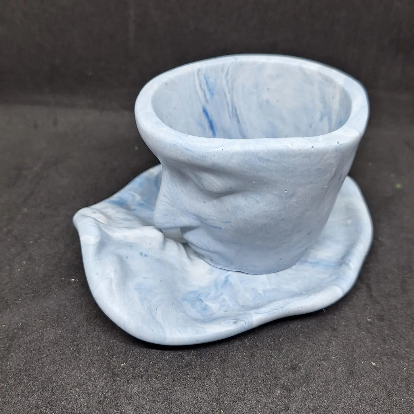 O beijo - Chávena e Prato - personalizada 1