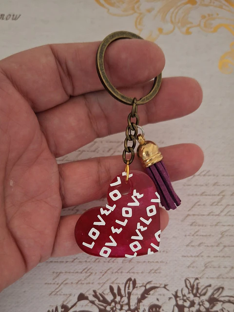 Porta Chaves edição "Love" Vermelho