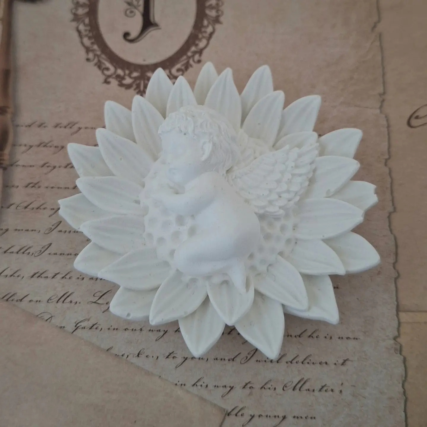 Menino Anjinho na Flor 3