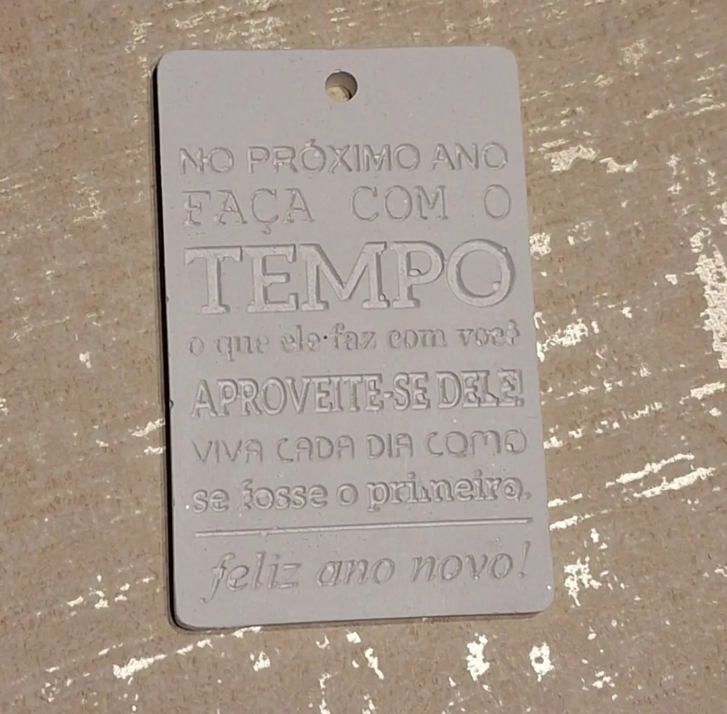 Plaquinha Faça com o Tempo - Pack 25 unid 1