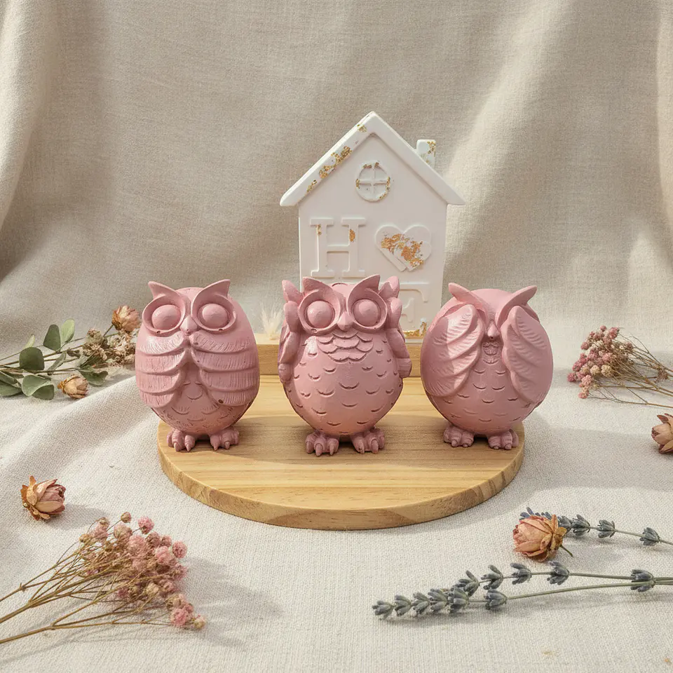 Giftbox Owls in Home 3