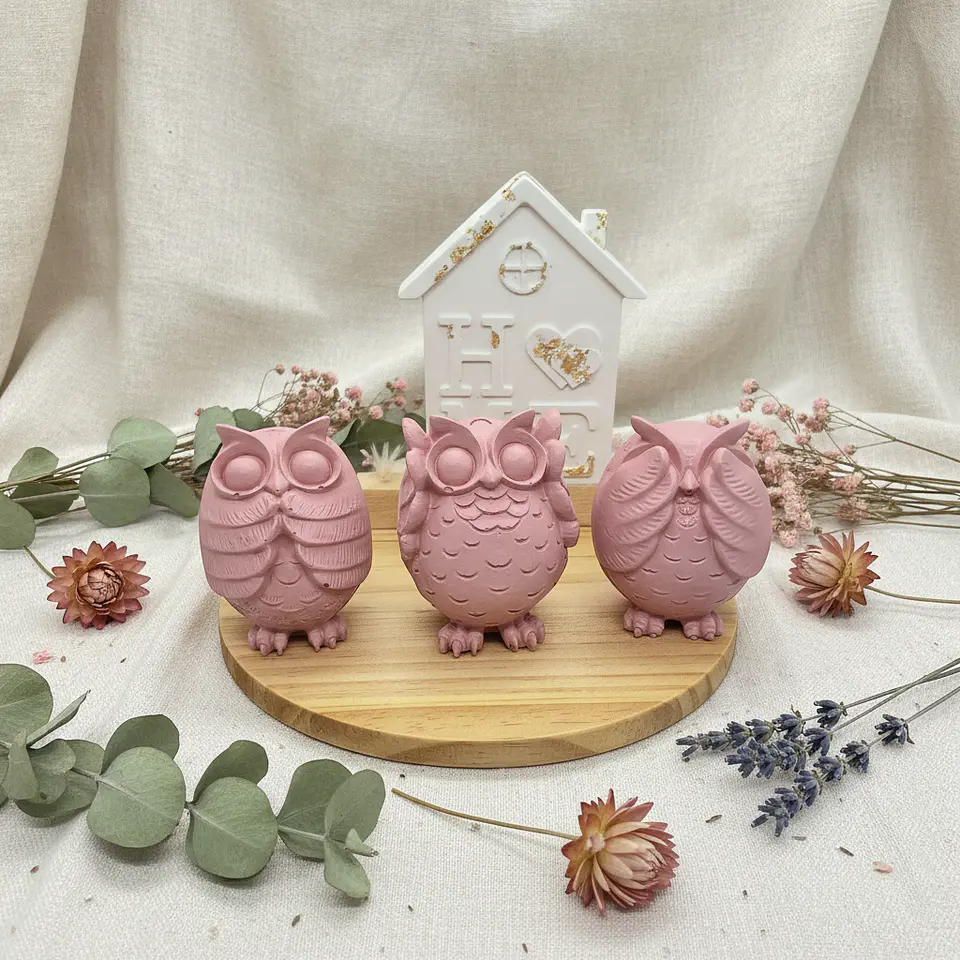 Giftbox Owls in Home 2
