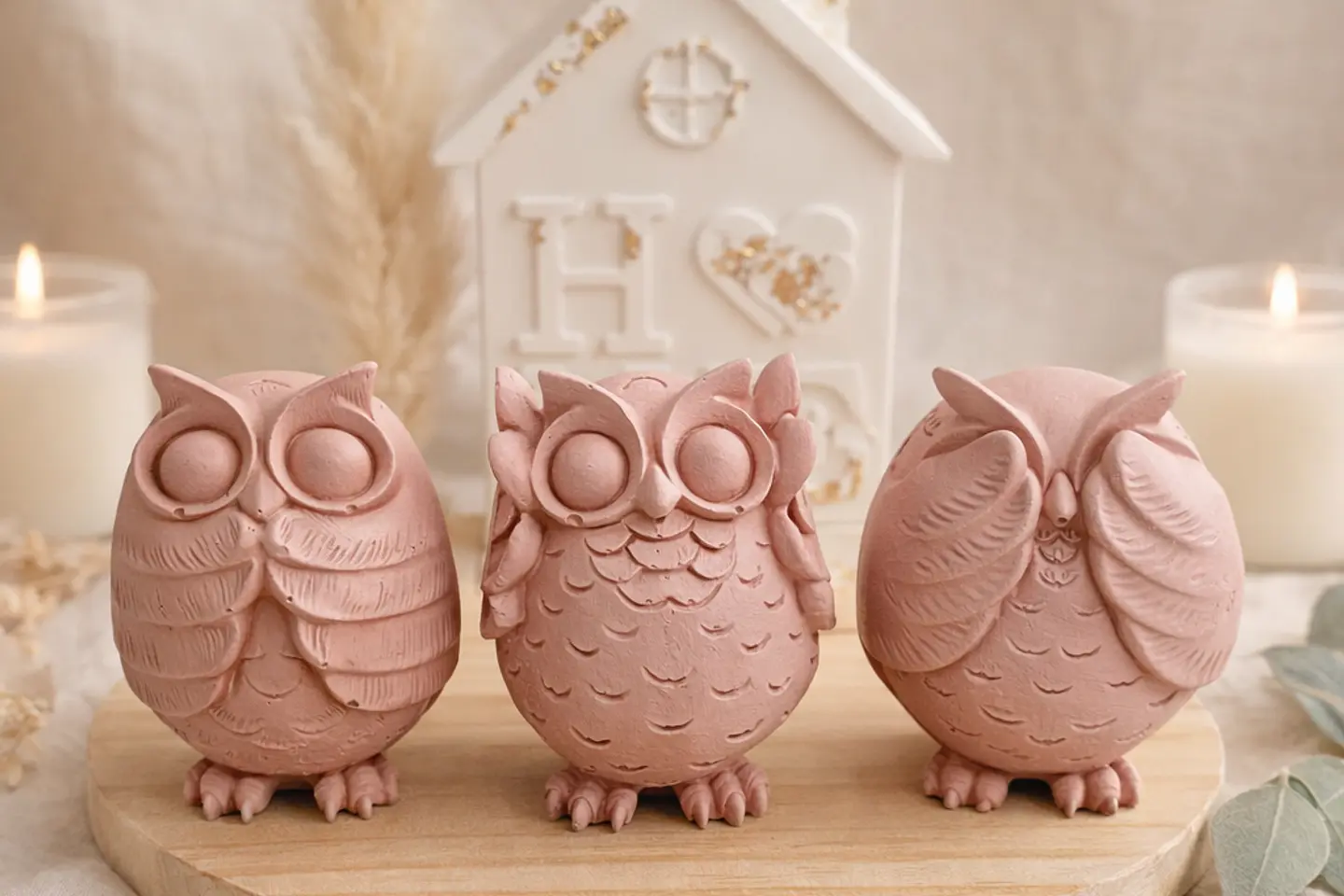 Giftbox Owls in Home 1