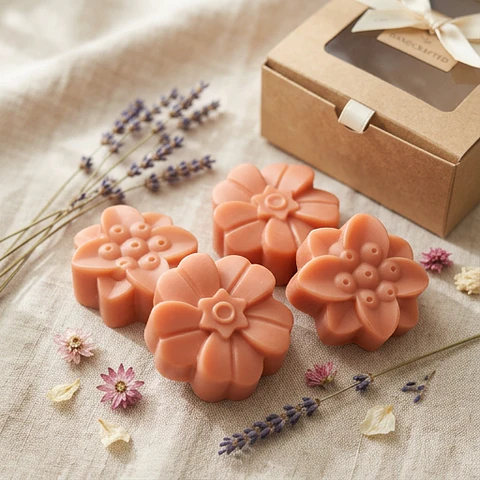 Sabonete Flor exfoliante