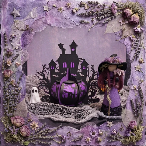 Halloween Ritual Púrpura