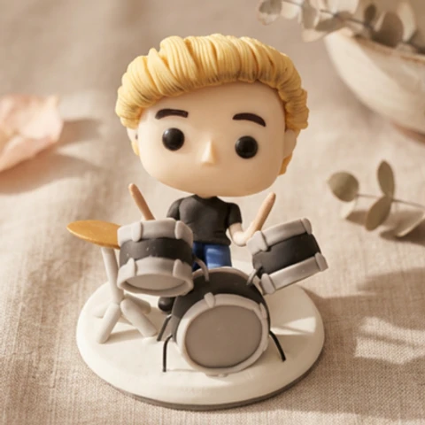POP Estatueta Baterista