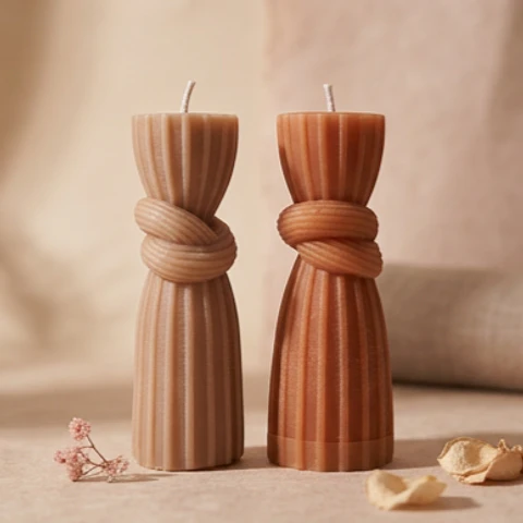 2 Velas Pilar Nó Terra
