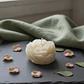 Vela Peônia Alicia Natural - cera mineral - Thumbnail 2
