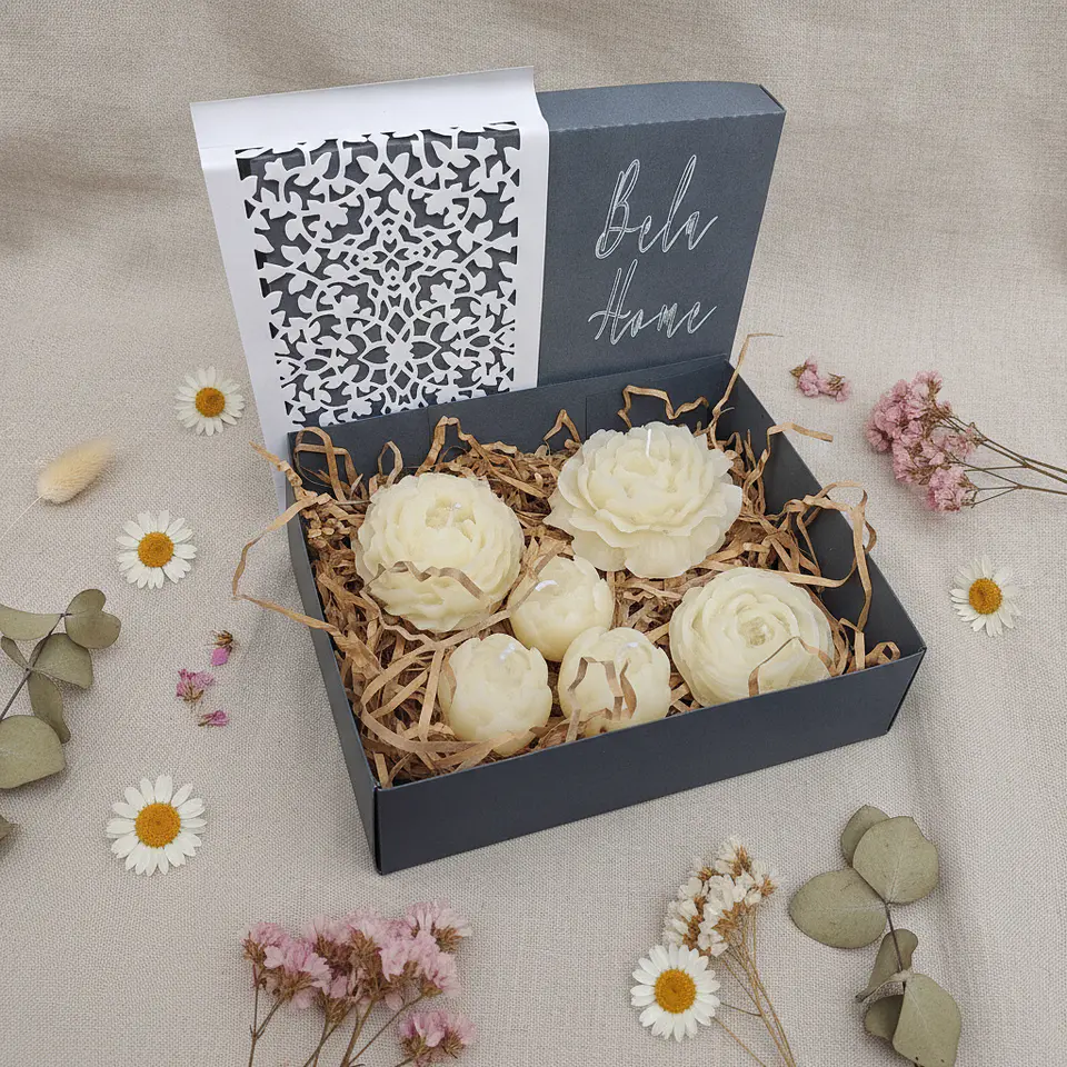 Velas Peônias perfumadas - Edição Bela Home 2