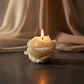 Vela Rosa Carmelinda Natural - cera mineral - Thumbnail 3
