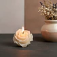 Vela Rosa Anne Natural - cera mineral - Thumbnail 3