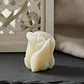 Vela Rosa Kahala Natural - cera vegetal - Thumbnail 3