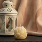 Vela Alcachofra Natural - cera vegetal - Thumbnail 2