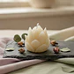 Vela Alcachofra Natural - cera mineral - Thumbnail 2