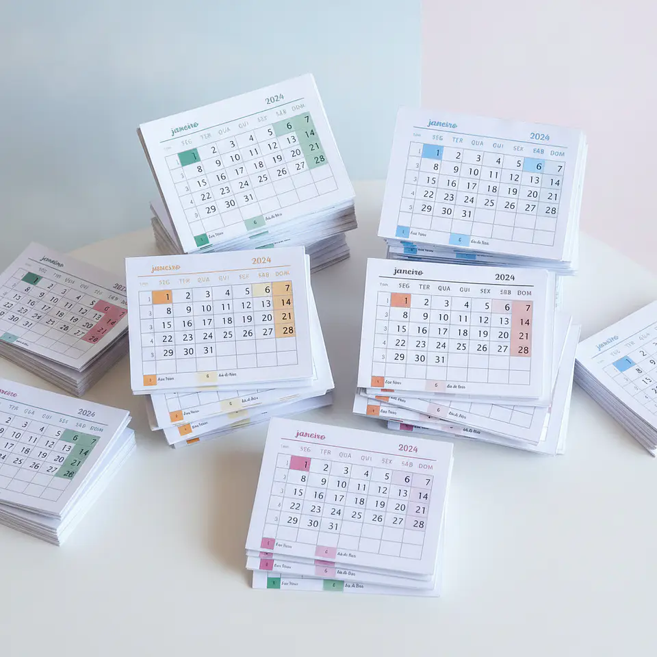 Mini Calendários 2