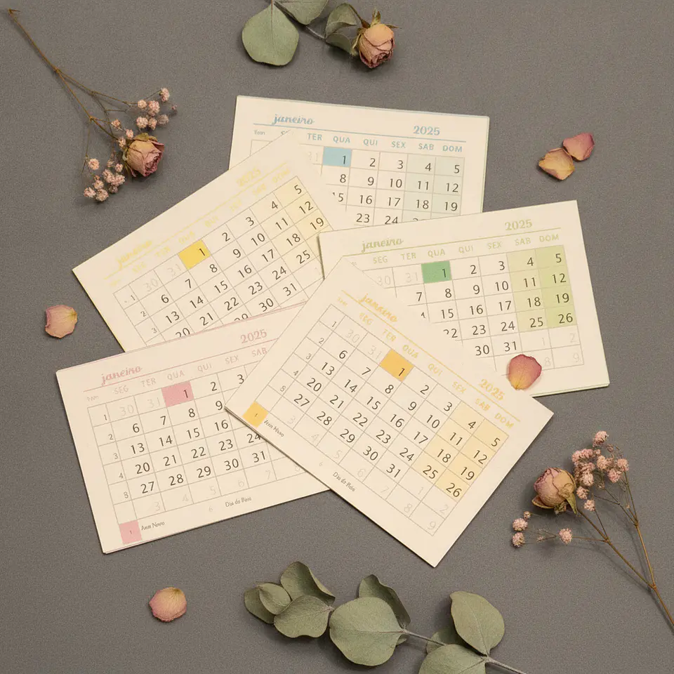 Mini Calendários 4