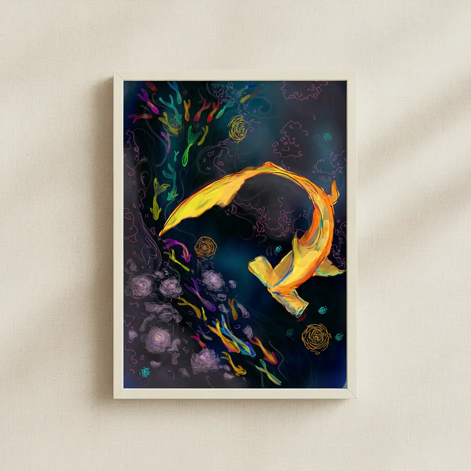 Dreamers Ilustração Digital A4 1
