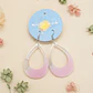 Brincos Resina Gota Degrade - Thumbnail 1
