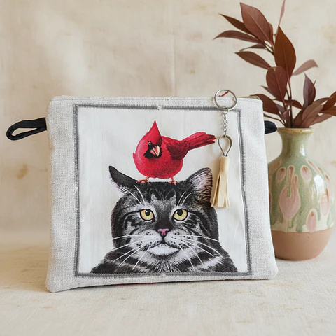 Bolsa Gato & Pássaro