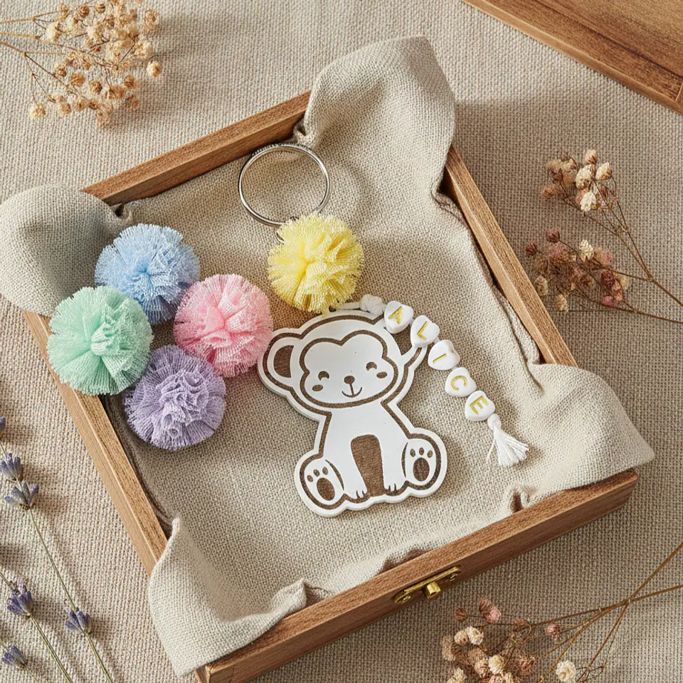 Porta‑Chaves Macaquinho 2