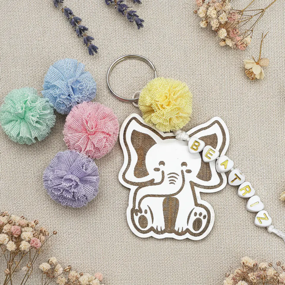 Porta‑Chaves Elefante 1