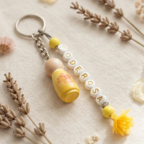 Porta‑Chaves “Poderosa” 🌼
