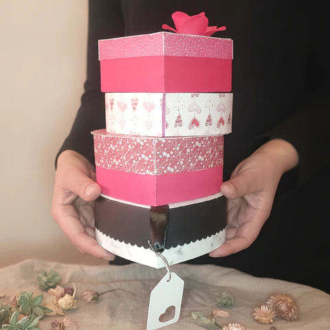 Giftbox | Caixa Cabaz Coração