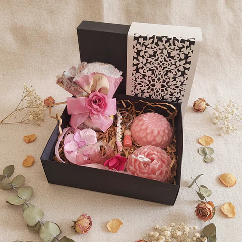 Giftbox | Caixa Cabaz Rendada
