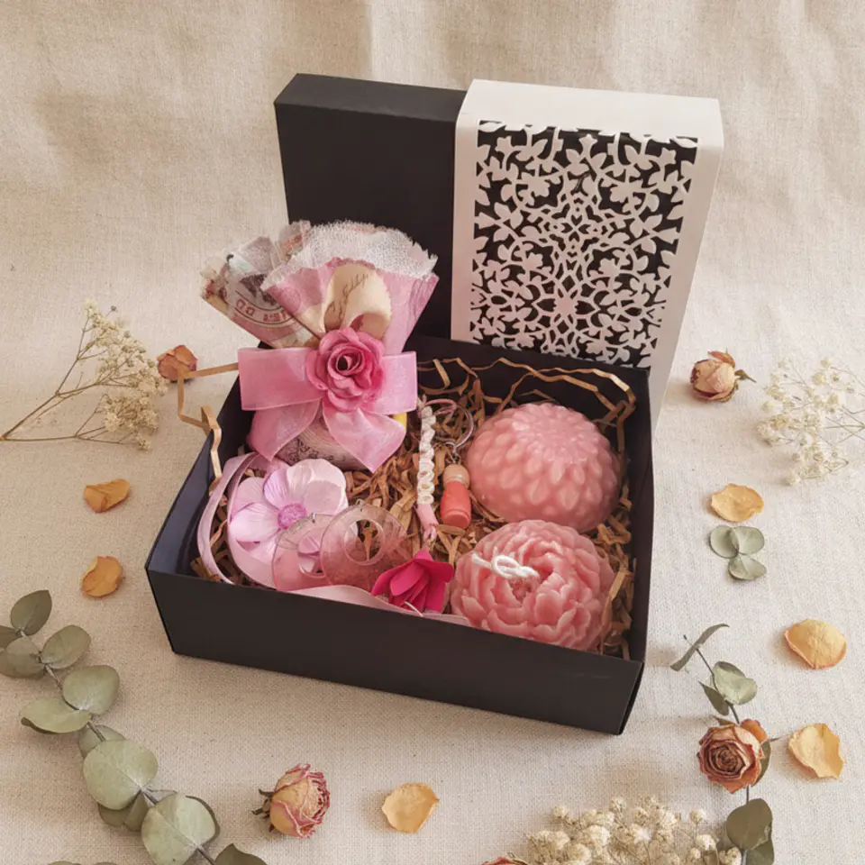 Giftbox | Caixa Cabaz Rendada 1