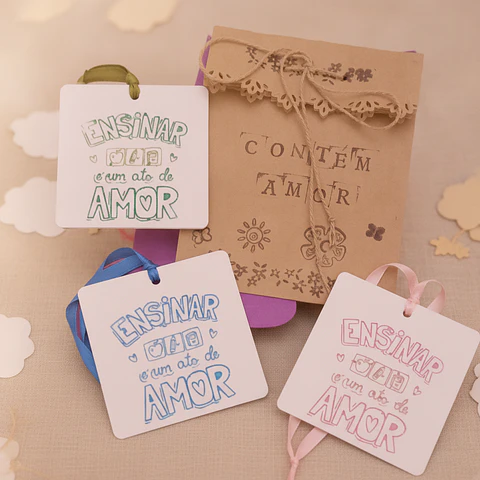 Placa Ensinar é um Ato de Amor