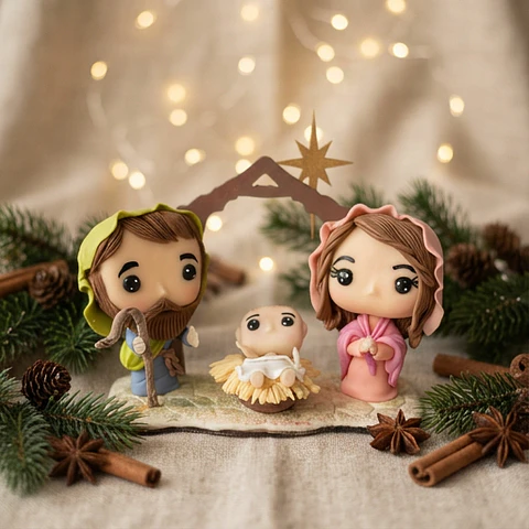 Presépio de Natal POP - Personalizado