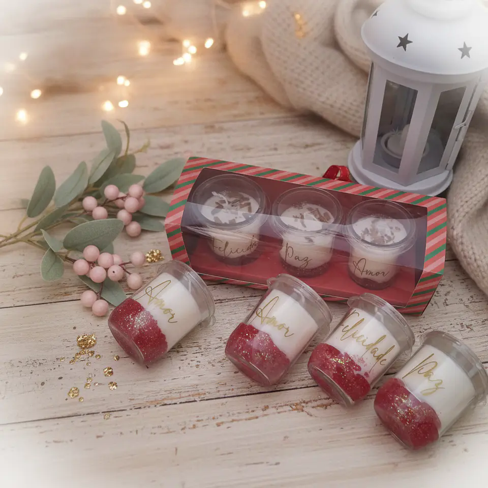 Conjunto Velas Esperança 3