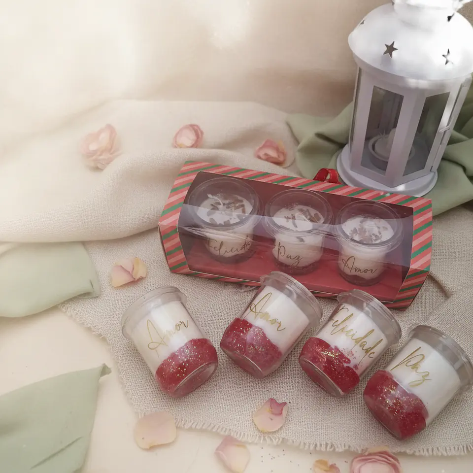 Conjunto Velas Esperança 6